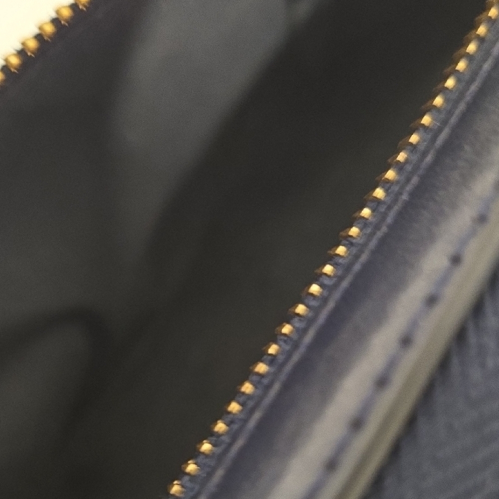 Coach Blue Leather Wristlet - Picture 4 of 14